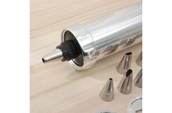 China 20Pcs Multi Function Cookie Press Icing Set Aluminium Alloy Kitchen Baking Tools supplier