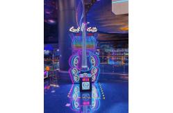 China Coin Operated Boxing Punch Game Machine Arcade Punch Machine Metal Frame supplier