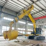 Telescopic Excavator With Clamshell Bucket Telescopic Boom For Cat Hitachi Komatsu for sale