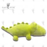 ODM OEM Custom Lying Down Super Soft Gift Pillow Animal Toy Stuffed Crocodile Toy for sale