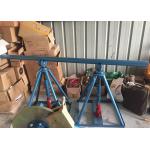 Line Construction Wire Reel Stands , Ton Adjustable Cable Jack Stands for sale