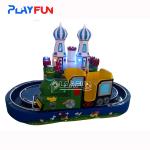 Top selling products coin operated children game machine kids train chidren s electric rocking car for sale
