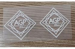 China Clothing Customized 3D Silica Gel Patch Heat Transfer Printing Logo supplier