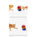 Infrared Interactive Pet Toys Cat Light Windmill Propeller USB Recharged 512g