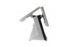China True Flat Ten Points Touch Dual Screen POS System With Printer 80mm supplier