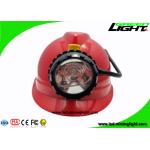 Durable 10.4Ah Rechargeable Mining Cap Lights Black Ultra Bright 348 Lum for sale