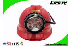 China Durable 10.4Ah Rechargeable Mining Cap Lights Black Ultra Bright 348 Lum supplier