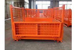 China Customized Load Capacity Steel Stillage Cage For Warehouse Storage supplier