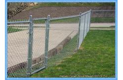 China Security Galvanized Chain Link Fence 3 Foot Diamond Wire Netting supplier