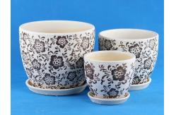 China Customizable Ceramic Pots For Your Business Enhance Unique Designs supplier