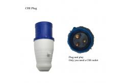 China Black TPU 5m Portable EV Fast Charger With Touch Screen Change Current supplier