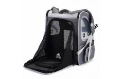 China Collapsible Portable Cat Backpack Two Entry Ways Nylon Dog Carrier Backpack OEM supplier
