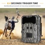 High Sensor Resolution Wildlife Camera 13MP Cmos Dual Lens Trail Camera