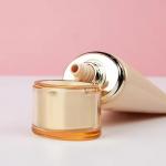 Oval Applicator Tubes Recyclable Flat Cosmetic Tubes Customized For Sunscreen Cream