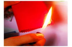China Protective 290GM²+/-5 Flame Retardant Fabric supplier