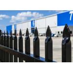Adjustable Modular Wrought Cast Iron Fencing Powder Coated for sale