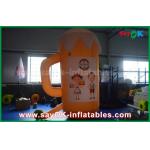 Orange Custom Inflatable Products / Inflatable Cup and Beer for Promotion / Party for sale