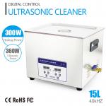 SUS Digital Dental Ultrasonic Cleaner , 15L Benchtop Parts Cleaner CE & RoHS for sale