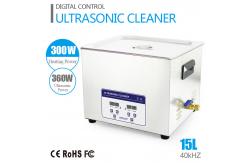 China 360w Electronics Industrial Digital Ultrasonic Cleaner Machinery For Hardware Tool supplier