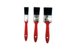 China Flat Chip House Paint Brush Set Hollow Polyester Filament 38mm supplier