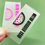 Custom Transparent PVC Rubber Patch Garment PVC Label Clear Silicone Patch for sale