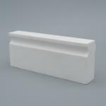 White Alumina Ceramic Brick With 92% Alumina Content For High Temperature Applications for sale