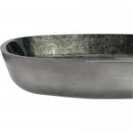 Scratch Resistant Glass Table Top Wash Basin Green Colour Engraving Modern