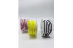 China Polyester TC Elastic Reflective Piping For Sewing On Clothes Reflective Backpack Edging supplier