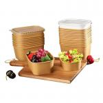 500-1000ml Fast Food Takeaway Boxes With CMYK/Pantone Printing Food Container Paper Box for sale
