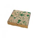Wholesale Custom Logo Corrugated Packaging Boxes for Fast Food Takeaway Pizza for sale