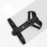 Reflective Strips Milk Silk Design Pet I Shaped Harness Leash For Dogs