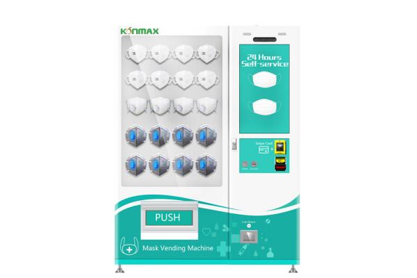 PPE Protective Equipment Vending Machine Contactless Payment System Micron Smart