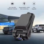 Single Camera Vehicle Positioning System 4G Wide Angle Car Surveillance Tracking Devices