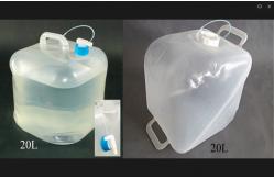 China Plastic Foldable Jerry Can Cap 3L Milk Storage Bag Semi Folding supplier