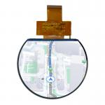 3.5Inch Round Semicircular LCD Display 800x640 HD TFT Screen for sale