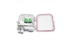 China Outdoor Wall Mount Fiber Optic Splitter Terminal Box Ftth Junction Box supplier