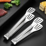 Premium Heavy Duty Non Stick BBQ Cooking Kitchen Food Tongs 304 Stainless Steel for sale