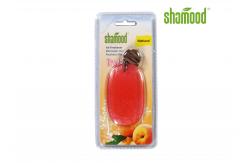 China 17g Peach Smell Square Shape ODM Hanging Car Diffuser supplier