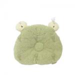 ODM OEM Custom Animal Infant Head Pillow Newborn Soft Frog 100% Cotton Breathable Baby Pillow for sale