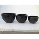 Eco-Friendly Fiber Clay Planter For Flower / Green Plant Lightweight And Easy To Maintain