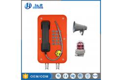 China Industrial Explosion Proof Telephone With Orange Rugged Full Keypad 6KG supplier