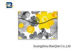 China Plastic File Bag 3D Lenticular Printing Service 0.45mm PET Thickness Long Lifespan supplier