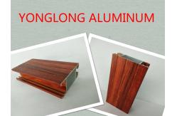 China Wooden Grain Extruded Aluminum Electronics Enclosure Light Weight supplier