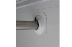 China Multifunctional KD Metal Wardrobe Closets With Hanger supplier