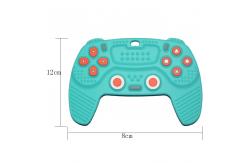 China Chewable Silicone Baby Teether Simulation Game Remote Control Teether supplier