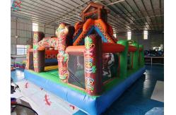 China Inflatble Exotic Bouncy House With Internal Slide Combo Jumping Castle supplier
