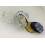 65 x 32mm Clear Pet Jars With Easy Open End And Plastic Cap For Cannabis Packaging for sale