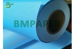China 80g Two Sides Blue Printing Drawing CAD Plotter Tracing Paper In Roll supplier