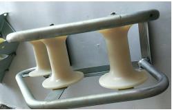 China Pithead Telecom Cable Guide Roller 3 Block For Manhole Nylon Material supplier