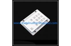 China 14 Key Metal Backlit SS 304 Waterproof Silicone Keyboard supplier